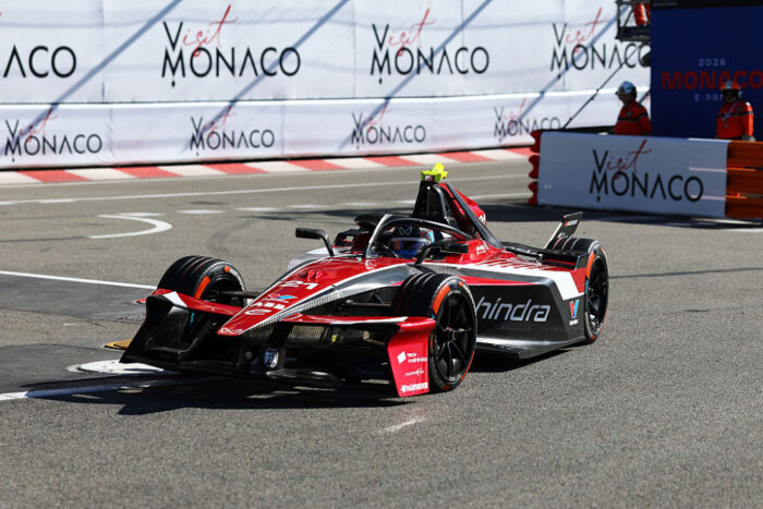 Mahindra’s de Vries tops both Saturday practice sessions at Monaco E-Prix