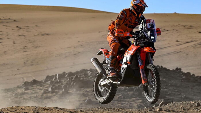 MotoGP: Danilo Petrucci claims maiden Dakar stage win after Toby Price penalty