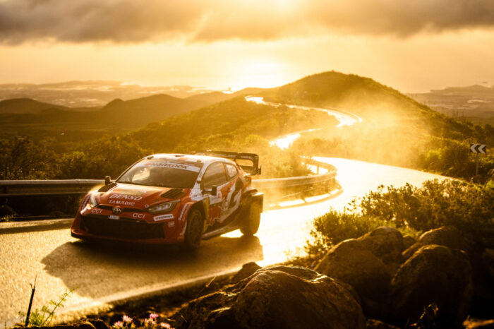 Ogier wins WRC Canary Islands Rally as a charging Solberg crashes out