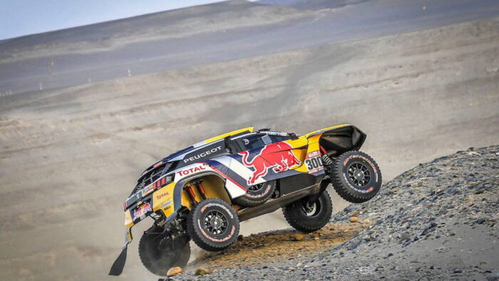 Peterhansel regains Dakar lead, Loeb retires