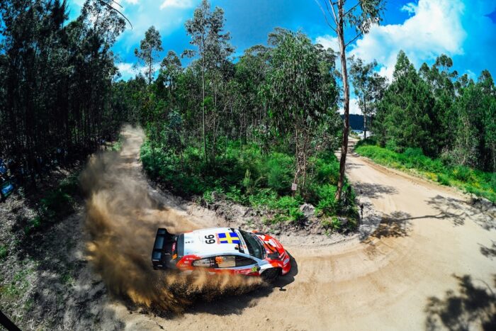 Solberg grabs early WRC Portugal Rally lead