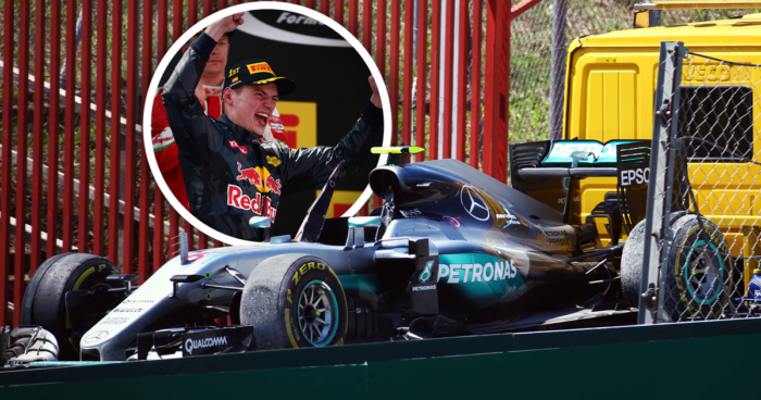 Mercedes implode as Max Verstappen secures historic F1 victory