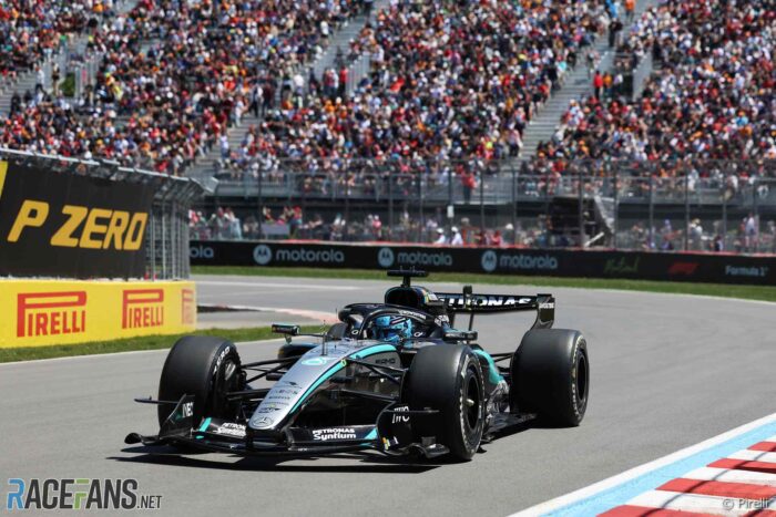 Russell narrowly beats Antonelli to sprint race pole position ahead of McLarens | Formula 1